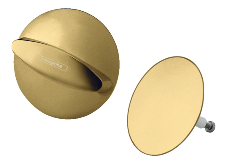 Внешняя часть сифона для ванны Hansgrohe Flexaplus Polished Gold Optic 58185990
