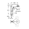 Душевой гарнитур Grohe Euphoria Cosmopolitan 27297001