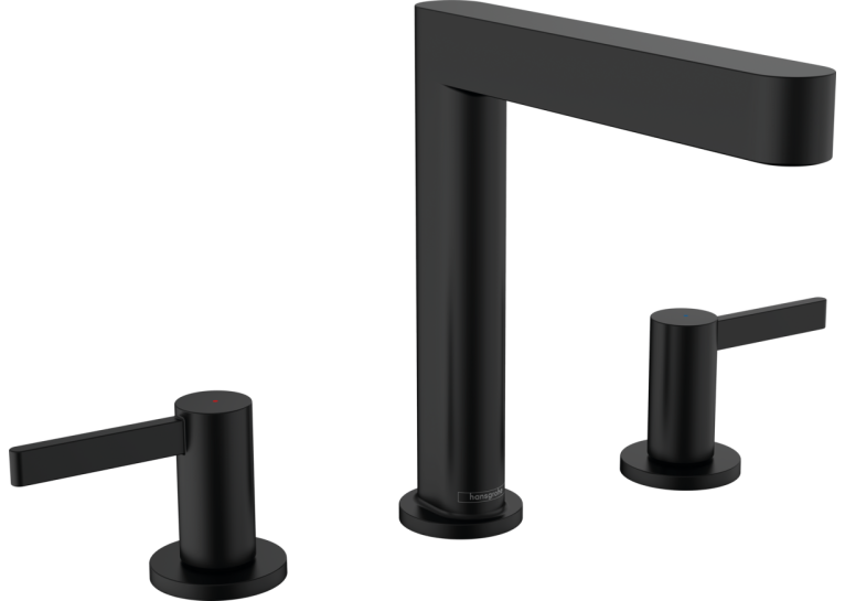 Смеситель Hansgrohe Finoris для раковины, черный матовый 76034670