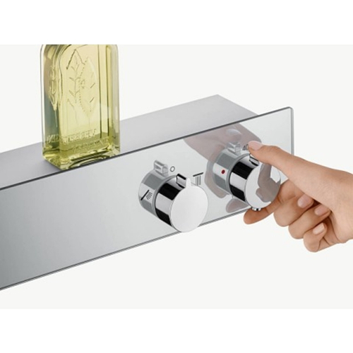 Термостат для душа Hansgrohe ShowerTablet 600 на 2 потребителя, хром 13108000