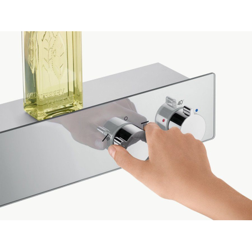 Термостат для душа Hansgrohe ShowerTablet 600 на 2 потребителя, хром 13108000
