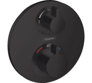 Термостат для душу Hansgrohe Ecostat S 15758670 чорний