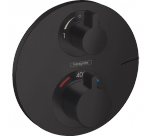 Термостат для душу Hansgrohe Ecostat S 15758670 чорний
