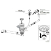 Сифон для миття Hansgrohe D14-11, хром 43931800