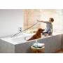 Шланг для душової лійки Hansgrohe SBox Square 1,45 м врізний в борт ванни Polished Gold Optic 28010990