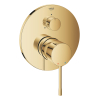 Смеситель однорычажный с переключателем на 3 положения GROHE Essence New 24092GL1 Золото
