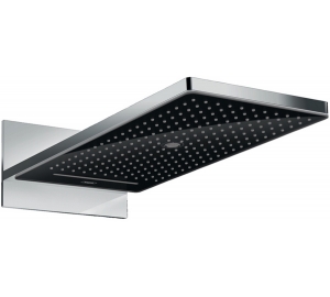 Верхній душ Hansgrohe Rainmaker Select 580х260 3jet хром/чорний 24001600