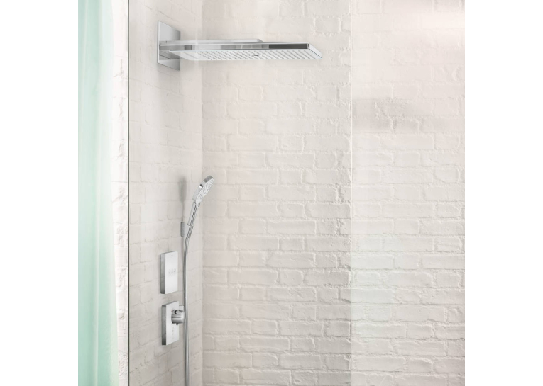 Верхний душ Hansgrohe Rainmaker Select 580х260 3jet хром/черный 24001600