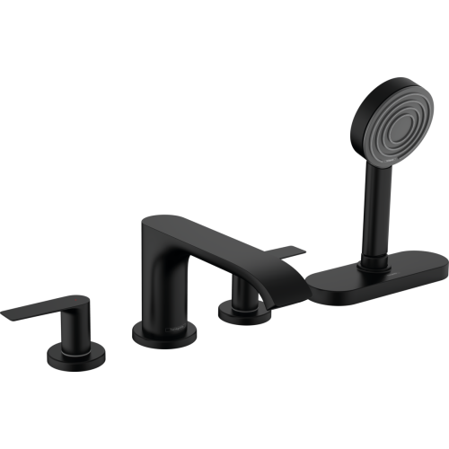 Змішувач Hansgrohe Vivenis на борт ванни, чорний матовий 75444670