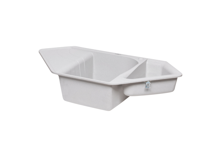 Кухонна мийка Lidz 1000x500/225 GRA-09 (LIDZGRA091000500225)