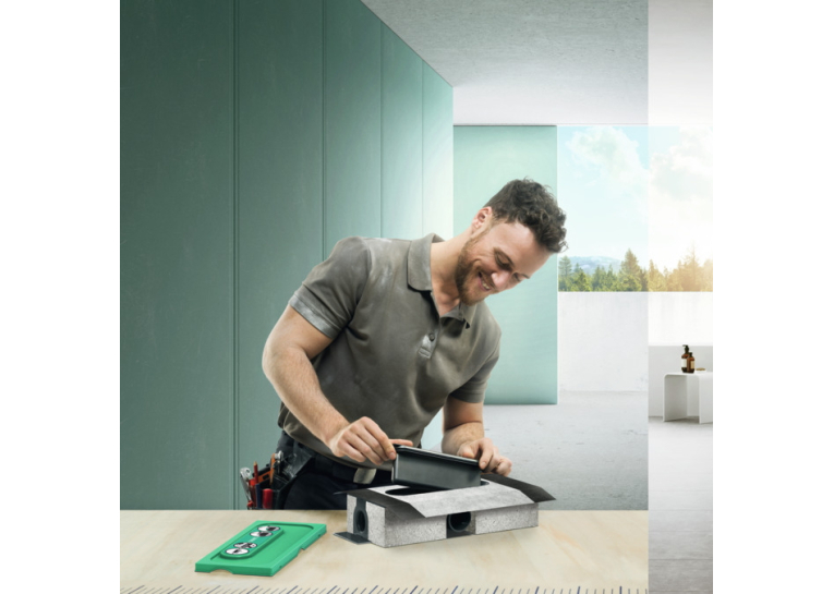 Прихована частина для каналів Hansgrohe uBox universal ø40 01000180