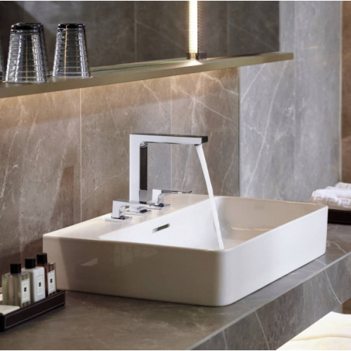 Смеситель для раковины на 3 отверстия Hansgrohe Metropol Polished Gold Optic 32515990