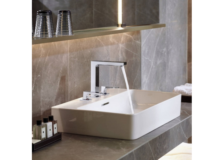 Змішувач для раковини на 3 отвори Hansgrohe Metropol Polished Gold Optic 32515990