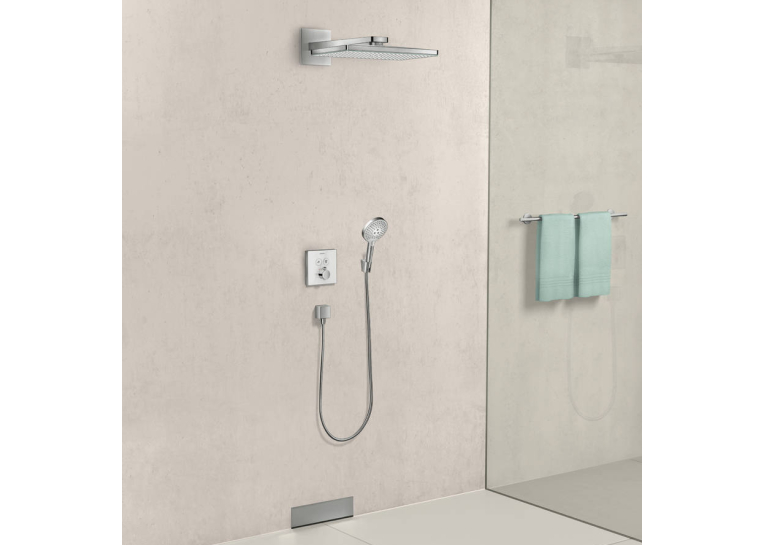 Термостат для душа Hansgrohe ShowerSelect Matt Black 15763670