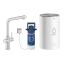 Змішувач для кухні з бойлером Grohe Red Duo 30327DC1 Сталь