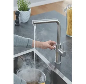 Смеситель для кухни с бойлером Grohe Red Duo 30327DC1 Сталь