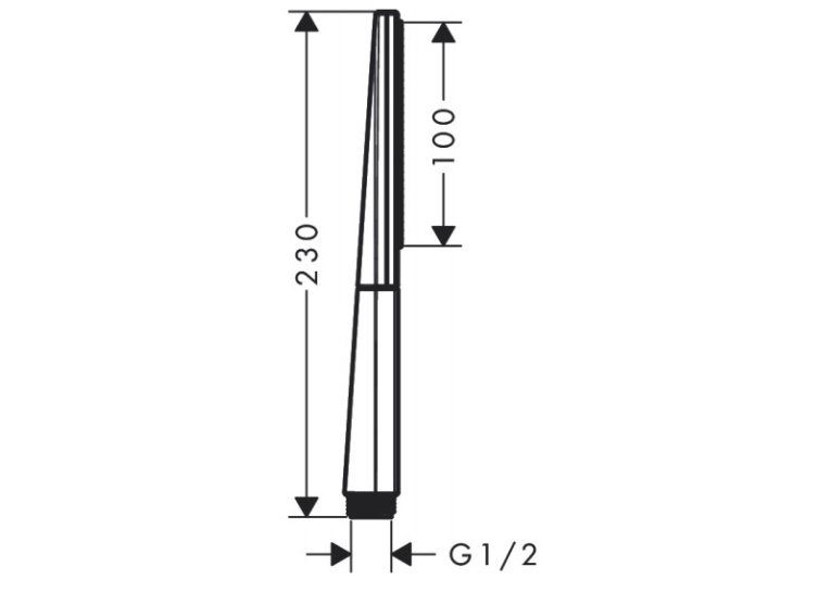 Ручний душ Hansgrohe Rainfinity 26866990