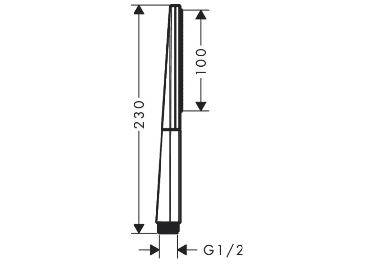 Ручний душ Hansgrohe Rainfinity 26866990