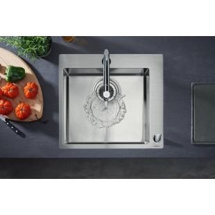 Кухонный комплект мойка со смесителем Hansgrohe C71-F450-06, сталь 43201800