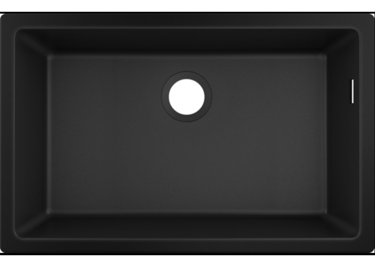 Кухонная мойка Hansgrohe S510-U660 под столешницу 710х450 Graphiteblack 43432170