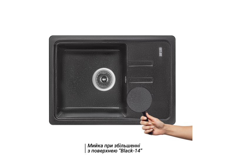 Кухонная мойка Lidz 620x435/200 BLM-14 (LIDZBLM14620435200)