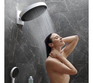 Верхний душ Hansgrohe Rainfinity 360 1jet 26231670 черный матовый