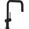 Змішувач Hansgrohe Talis M54 для кухонного миття, чорний матовий 72806670 (Пошкоджене пакування)