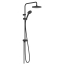 Душова система Hansgrohe Vernis Blend Showerpipe 200 1jet Reno EcoSmart 26099670 чорний матовий