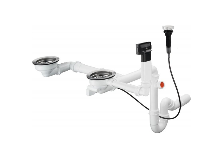 Сифон для миття Hansgrohe D17-12, хром 43948000