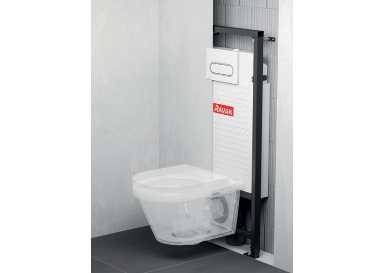Инсталляция Ravak G II/1120 для установки подвесного унитаза, гипсокартон X01703