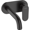 Змішувач для раковини Hansgrohe Vernis Blend чорний матовий 71576670