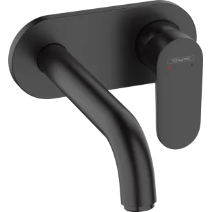 Змішувач для раковини Hansgrohe Vernis Blend чорний матовий 71576670