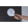Ручний душ Hansgrohe Raindance Select S 120 3Jet EcoSmart 9L Chrome/White 26531400