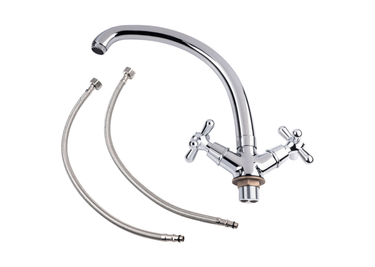  Змішувач для кухні Lidz (CRM) Dominox 15 272F-3 (LIDZCRM15272F3)