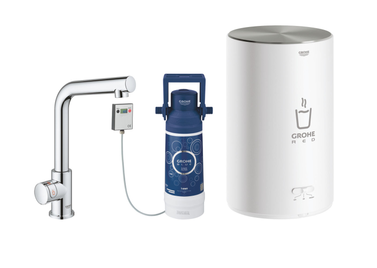Сместель для кухни с бойлером Grohe Red Mono 30339001