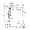 Інфрачервоний змішувач для раковини Grohe Eurosmart Cosmopolitan E 36386001
