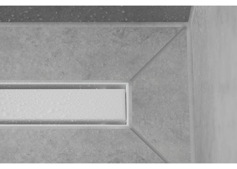 Верхня частина Hansgrohe "RainDrain Match" для каналу 700 мм Matt White 56037700
