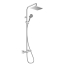 Душевая система с термостатом Hansgrohe Vernis Shape Showerpipe 230 1jet Green 26319000 хром