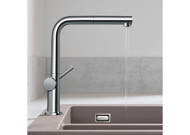Смеситель Hansgrohe Talis M54 для кухонной мойки с выдвижным душем, хром 72808000