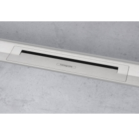 Верхняя часть Hansgrohe "RainDrain Flex" для канала (пристенная) 1000 мм Brushed Stainless Steel 56053800