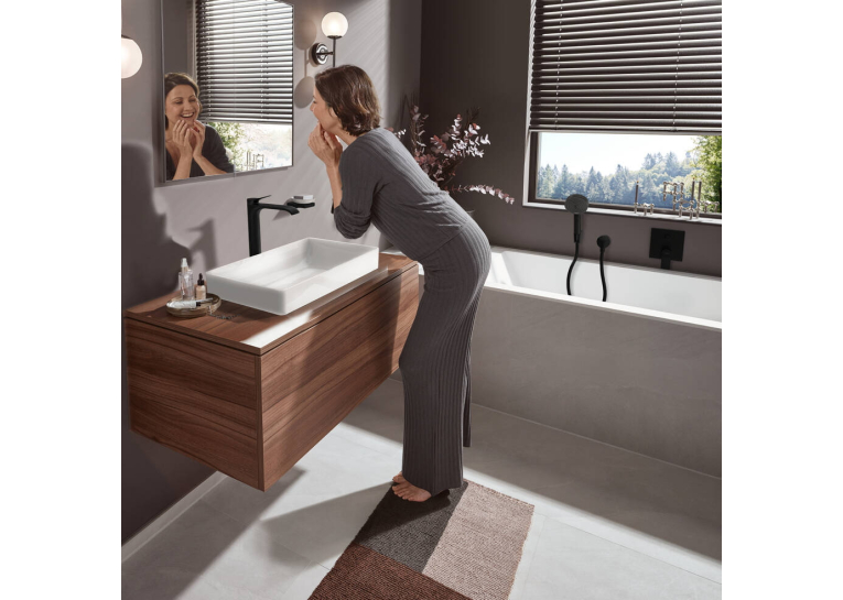 Змішувач Hansgrohe Vivenis для душу прихованого монтажу, чорний 75415670
