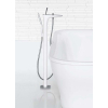 Смеситель для ванны напольный Hansgrohe PuraVida хром/белый 15473400