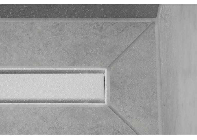 Верхня частина Hansgrohe "RainDrain Match" для каналу 600 мм Matt White 56036700