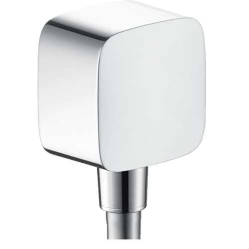 Шлангове підключення Hansgrohe FixFit E зі зворотним клапаном Matt White 26457700 (Пошкоджене пакування)