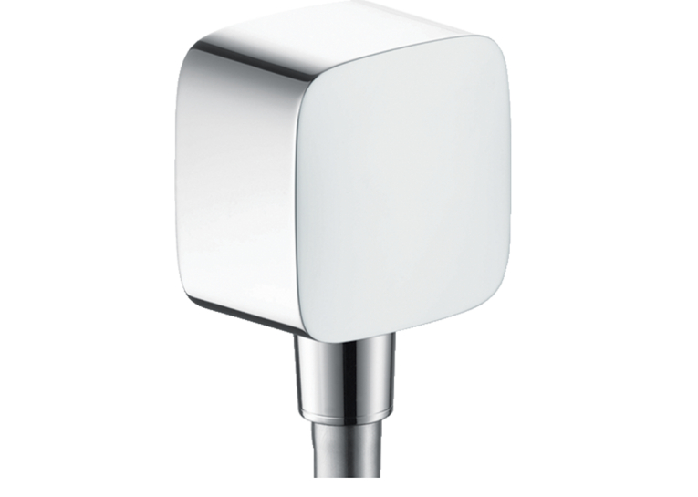 Шлангове підключення Hansgrohe FixFit E зі зворотним клапаном Matt White 26457700 (Пошкоджене пакування)