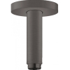 Кронштейн для верхнього душу Hansgrohe S 100 мм Brushed Black 27393340