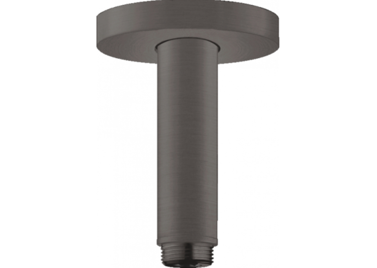 Кронштейн для верхнього душу Hansgrohe S 100 мм Brushed Black 27393340