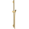Душевая штанга Hansgrohe Unica S Pura 65 см со шлангом для душа 160 см Polished Gold Optic 28632990