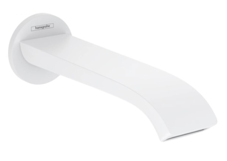Вилив Hansgrohe Vivenis для ванни, білий матовий 75410700