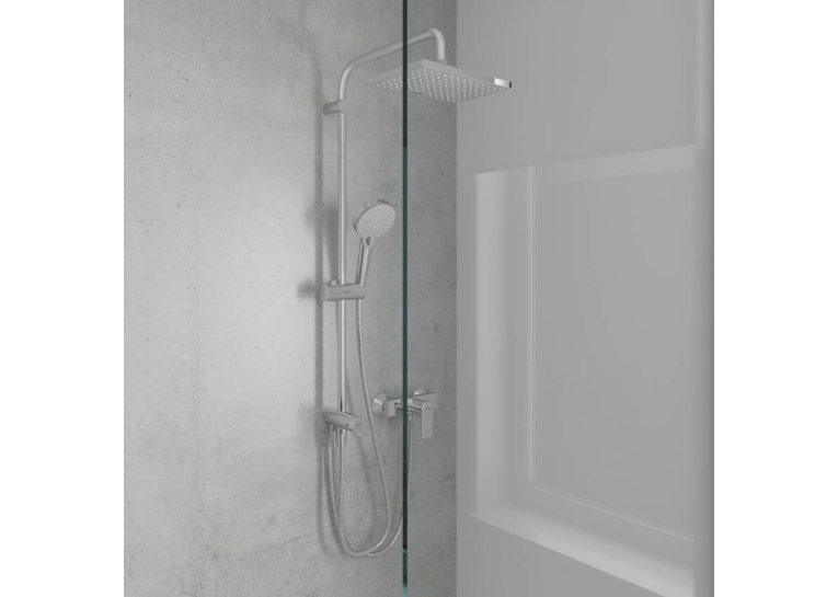 Душова система Hansgrohe Vernis Shape Showerpipe 230 1jet Reno EcoSmart 26289000 хром